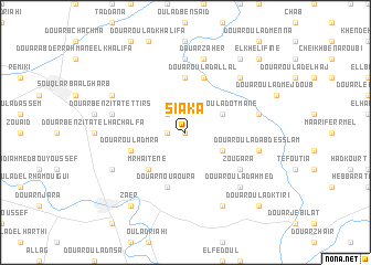 map of Siaka