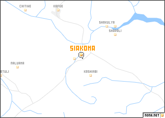 map of Siakoma
