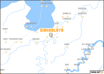 map of Siakwalaya