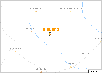 map of Sialang