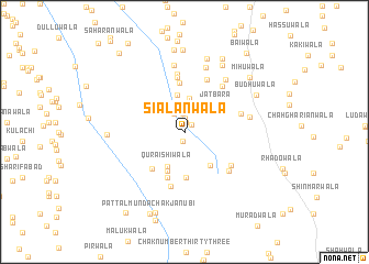 map of Sialanwāla