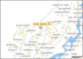 map of Siālāwāla