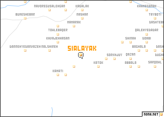 map of Sīālāyak