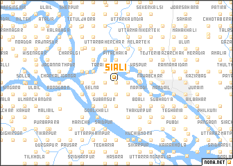 map of Siāli