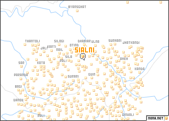 map of Siālni