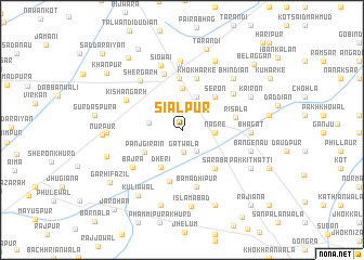 map of Siālpur