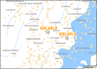 map of Siālwāla