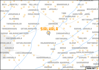 map of Siālwāla