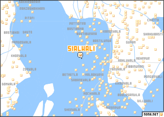 map of Siālwāli
