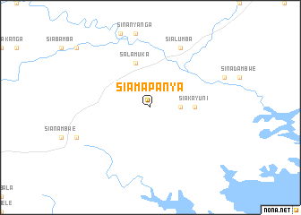 map of Siamapanya