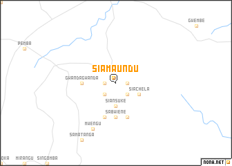map of Siamaundu