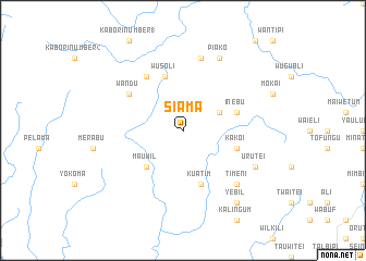 map of Siama