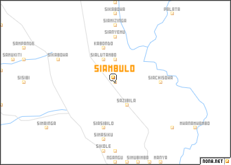 map of Siambulo