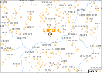 map of Sia Mena