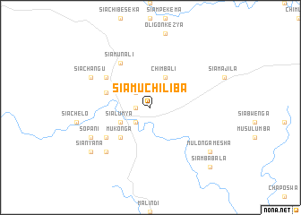 map of Siamuchiliba