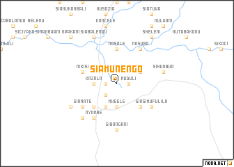 map of Siamunengo