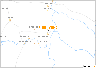 map of Siamuyaka