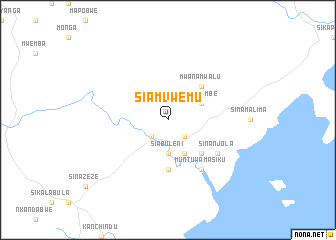 map of Siamvwemu