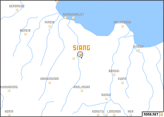 map of Siang