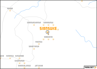 map of Siansuke