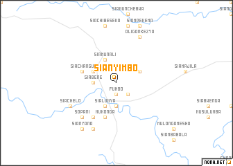 map of Sianyimbo