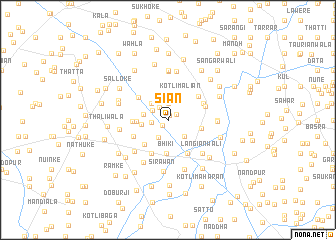 map of Siān