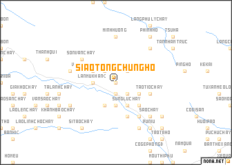 map of Siao Tống Chung Hồ