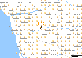 map of Sião