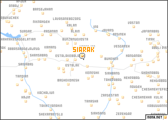 map of Sīārak