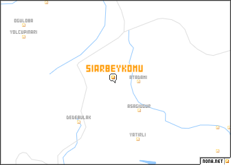 map of Siarbeykomu