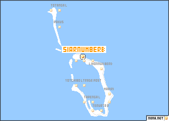 map of Siar Number 1