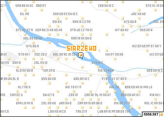 map of Siarzewo