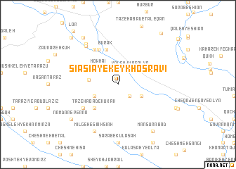 map of Sīā Sīā-ye Keykhosravī