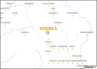 map of Siasibilo