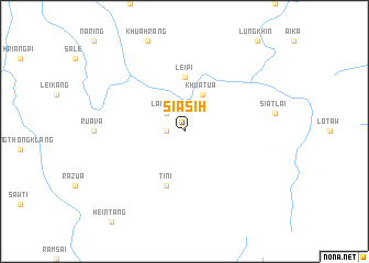 map of Siasih