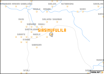 map of Siasimufulila