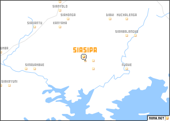 map of Siasipa