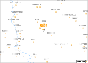 map of Sias