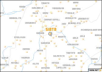 map of Siata