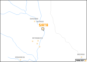 map of Siata