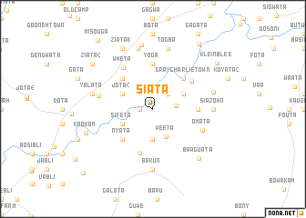 map of Siata