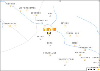 map of Sī‘ayah