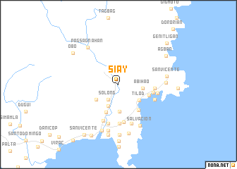 map of Siay