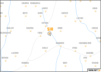 map of Sia