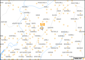 map of Sia