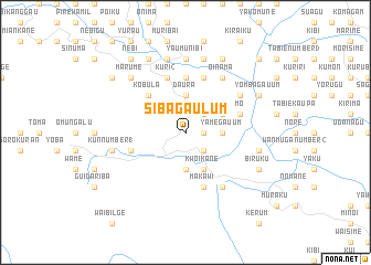 map of Sibagaulum