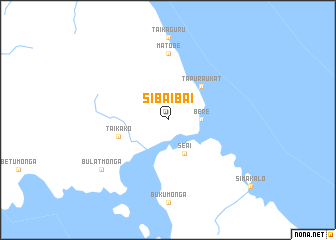 map of Sibaibai