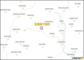 map of Sibaitian