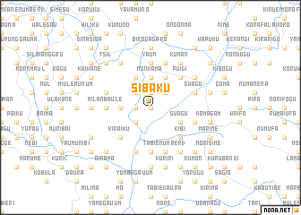 map of Sibaku