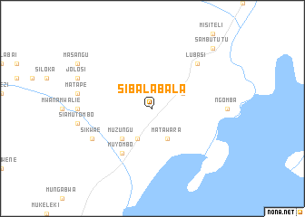 map of Sibalabala